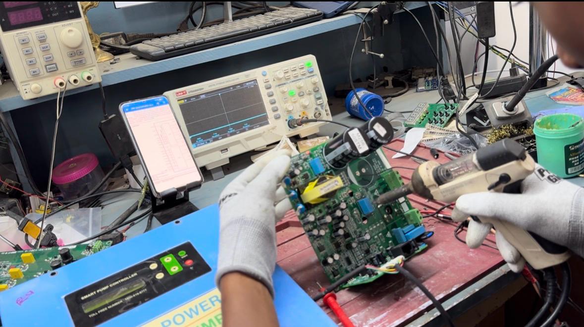 Solar Controllers and VFD Banner